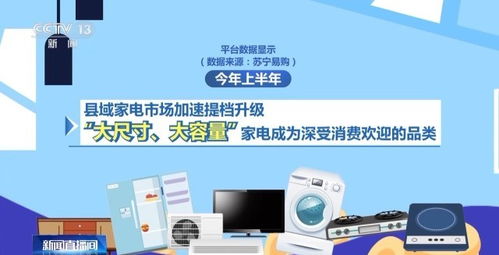 以舊換新政策惠及4.3億人次，大件家電及日用百貨銷售表現亮眼
